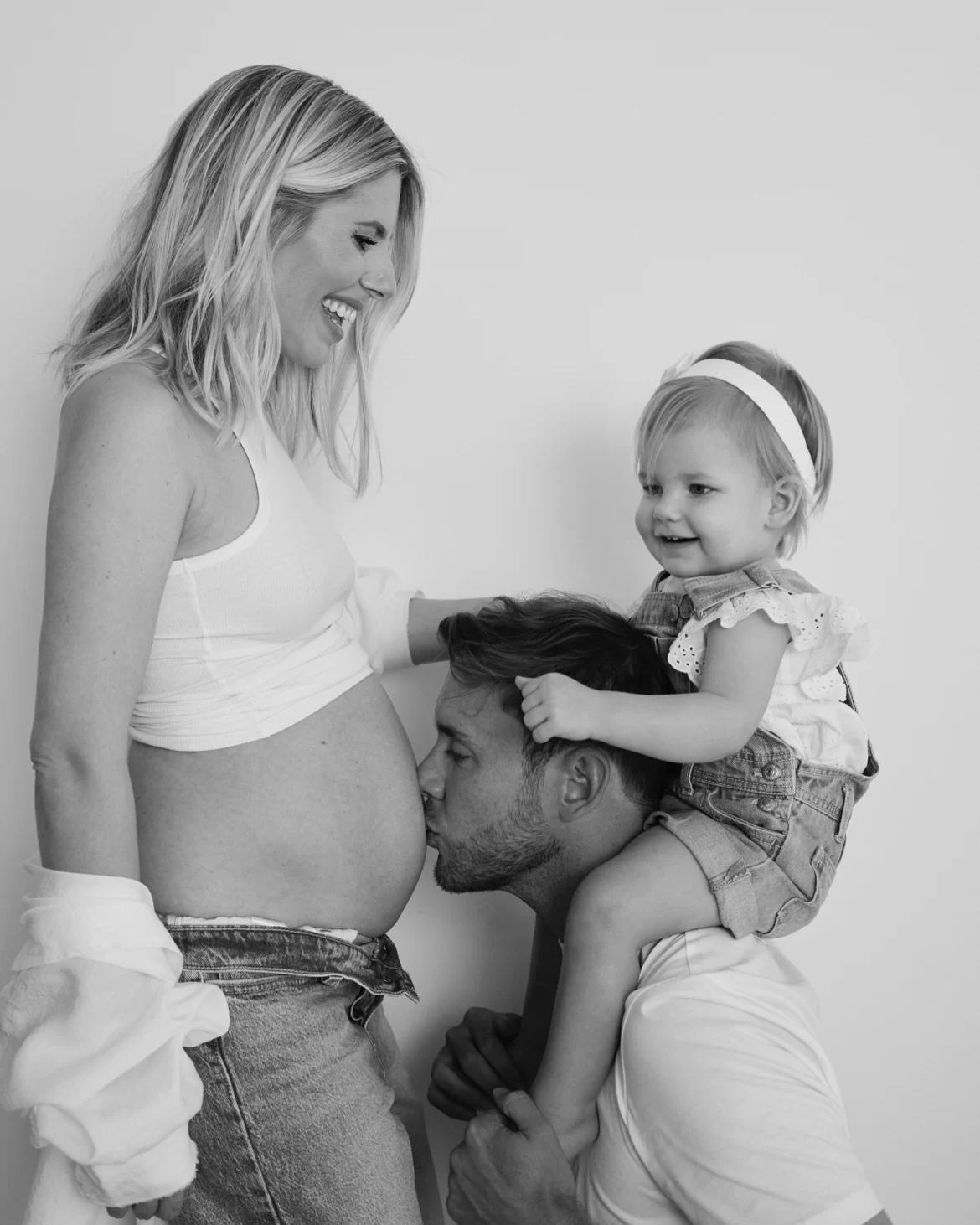 Mollie King pregnant with second baby with Stuart Broad and shares stunning bump pic