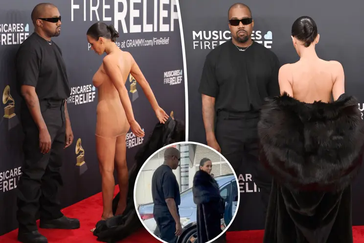 Bianca Censori Were Not Escorted Out of the 2025 Grammys